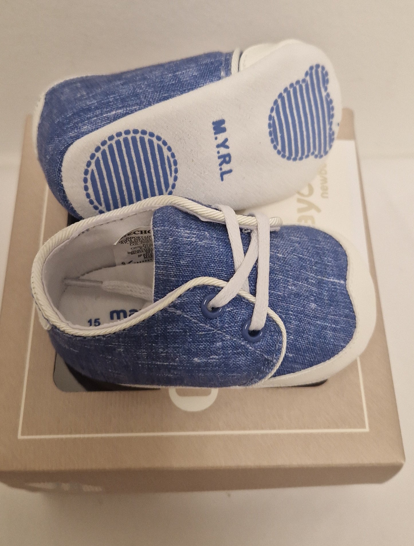 Mayoral Denim Look Pumps First Size (15)