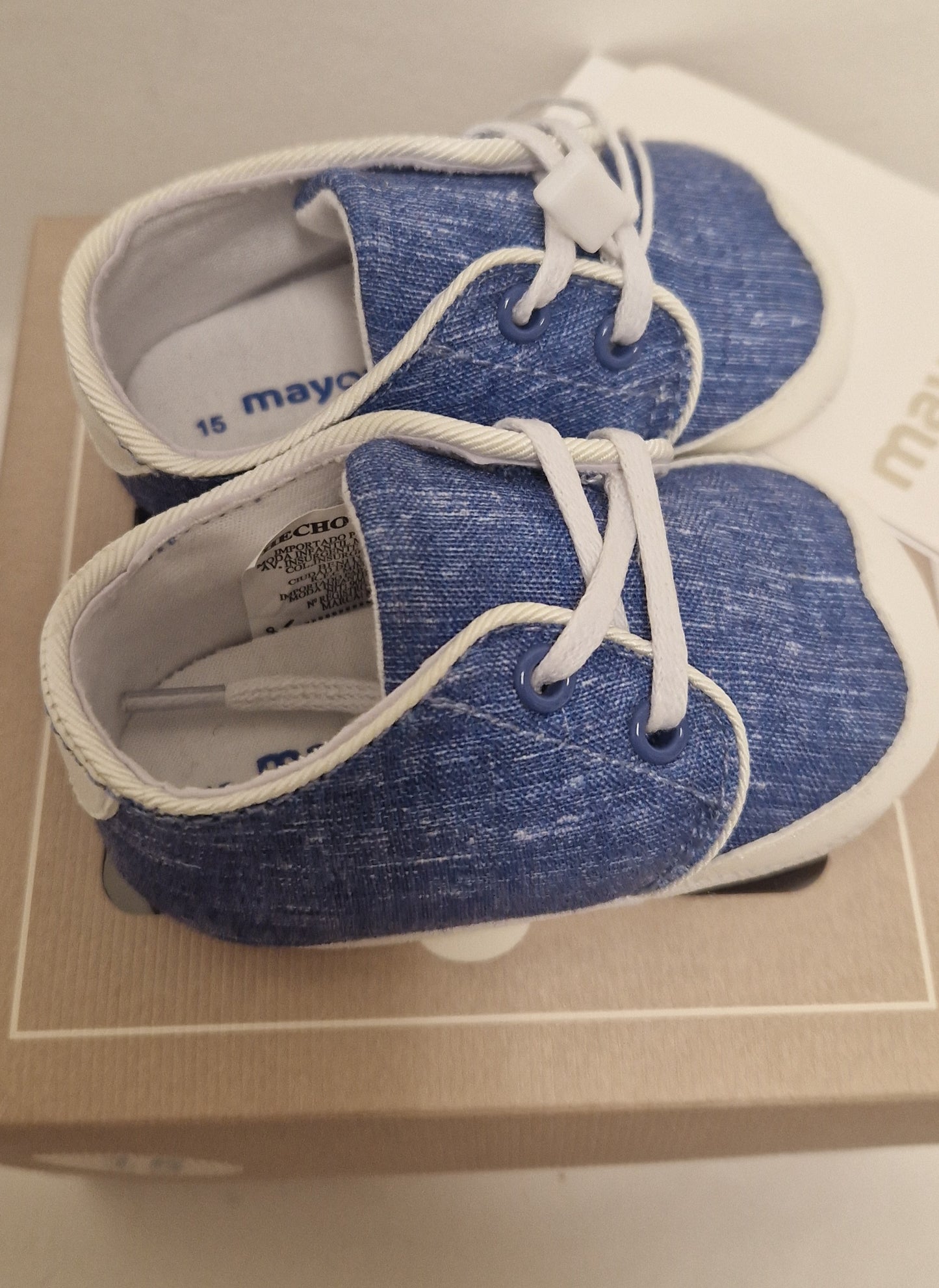 Mayoral Denim Look Pumps First Size (15)