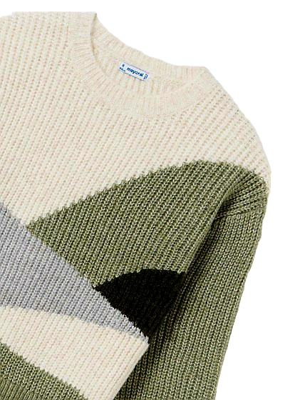 Mayoral Girls Age 8 Chunky Knit Jumper