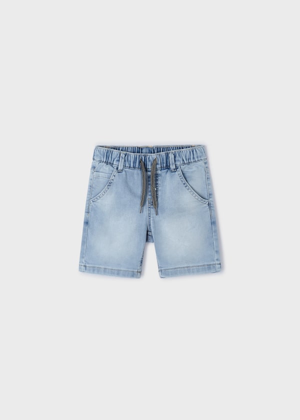 Mayoral Age 4 Boys Soft Denim Shorts