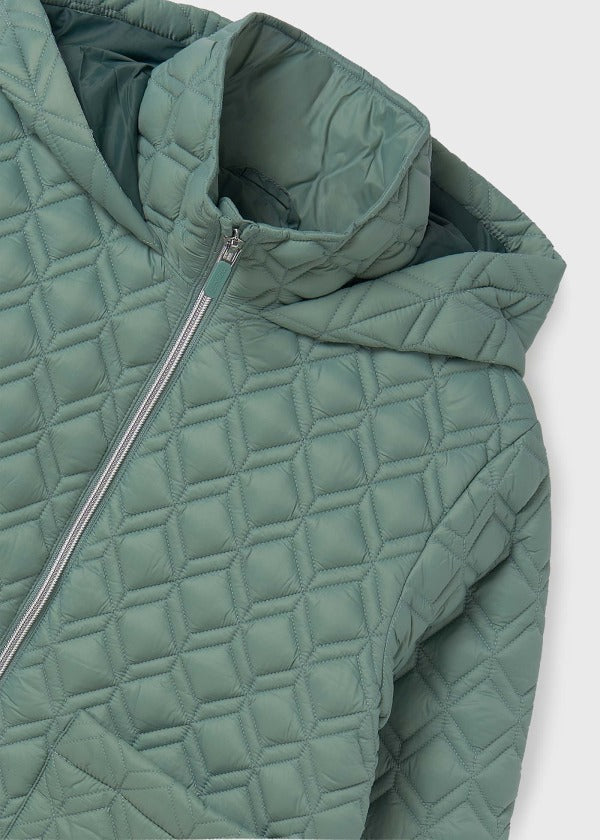 Mayoral Age 8 Girls Diamond Quilted Coat 7482-78