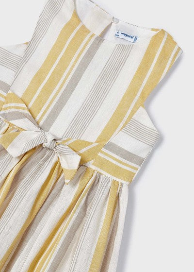 Mayoral Girls Age 4 Striped Dress