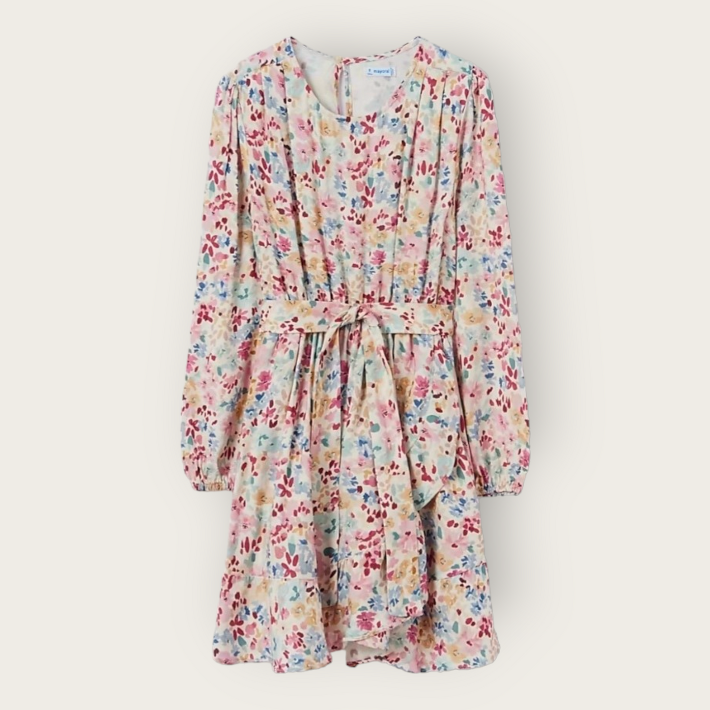 Mayoral Girls Age 8 Floral Printed Dress