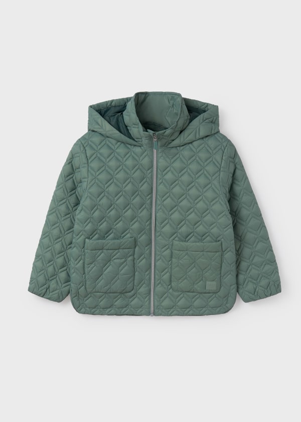 Mayoral Age 8 Girls Diamond Quilted Coat 7482-78