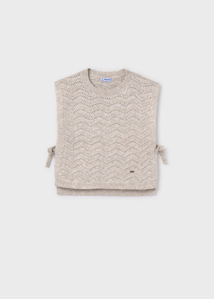 Mayoral Girls Age 8 Knitted Gilet 7315-32